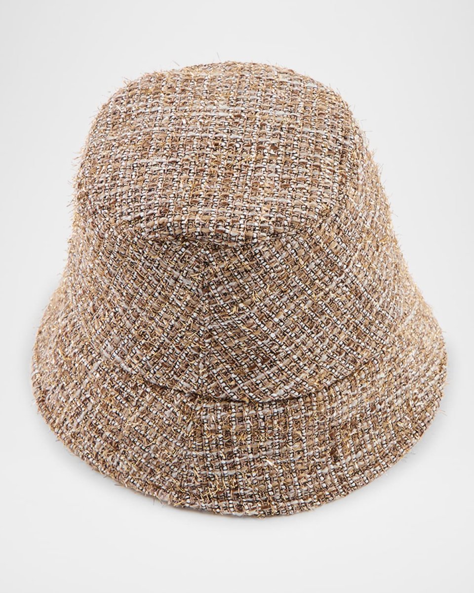 Yuki Packable Tweed Bucket Hat